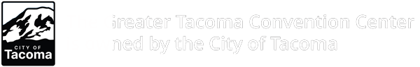 The Greater Tacoma Convention Center is owned by the City of Tacoma